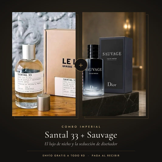 Combo Imperial: Santal 33 + Dior Sauvage – Tienda Ungido de Dios